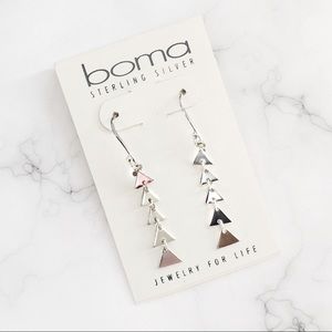 Boma Triangle Dangle Earring